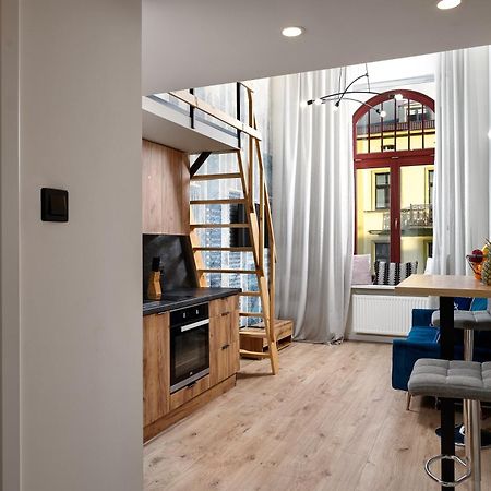 Appartamento Studio Z Widokiem Na Piotrkowska Łódź Esterno foto